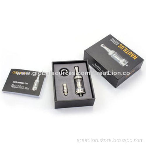 Stock-in Genuine Aspire Airflow Adjustable BVC Nautilus Mini Clearomizer, Made of Stainless Steel